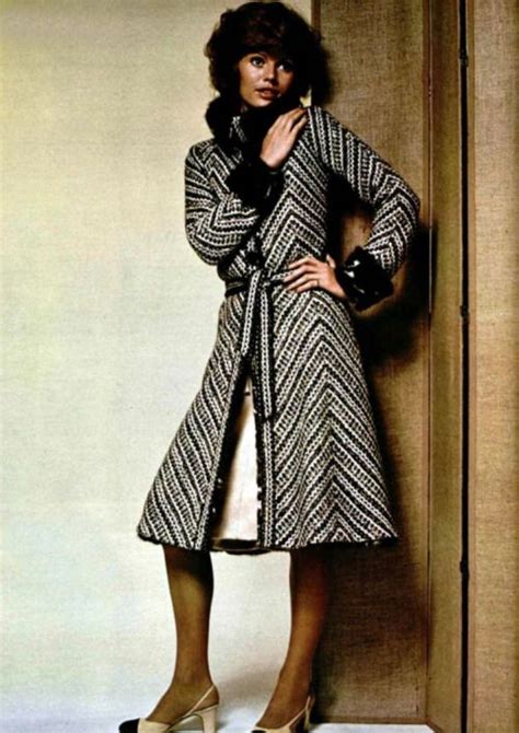 chanel dress coat 1970s|chanel designer.